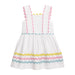 Girl's Ric Rac White Dress