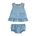 Denim Pinafore Set