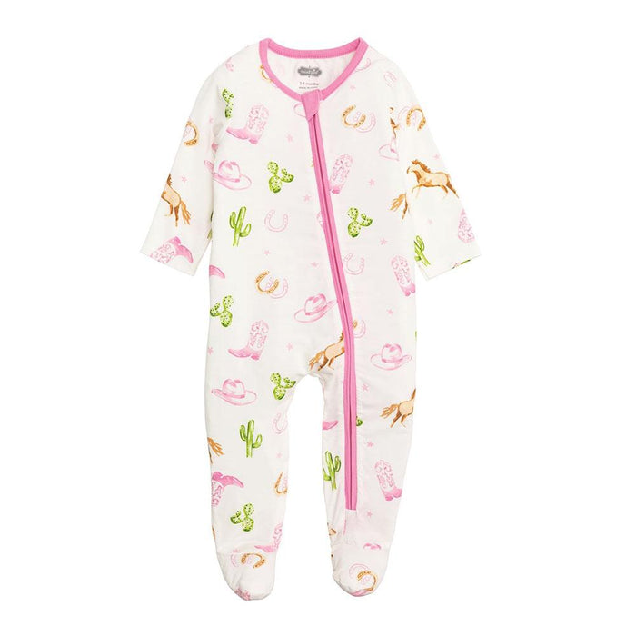 Girl's Pink Western Sleeper