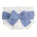 Girl's White Gingham Diaper Cover