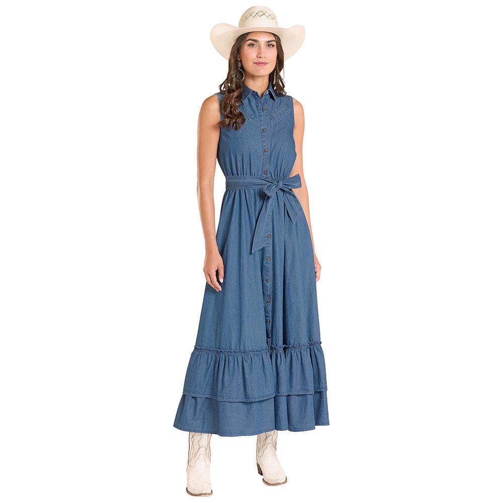 Panhandle Slim Women's Denim Dress XXL