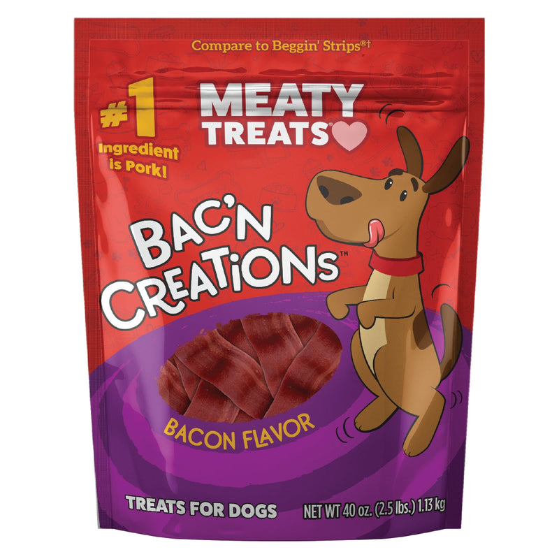 Meaty Treats Bac`N Creations Bacon 40oz