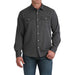 Men's Camp Black Snap Shirt