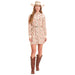 Women's Floral Challis Dress