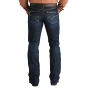 Men's Ian Rinse Mid Rise Slim Jeans