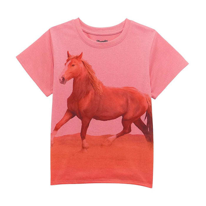 Girl's Pink Horse Tee Shirt
