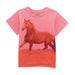 Girl's Pink Horse Tee Shirt