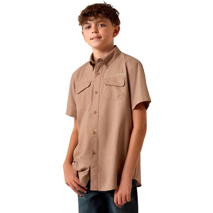 Boy's Printed VentTek Outbound Cartouche Shirt