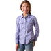 Girl's Western Motif Lavender Shirt