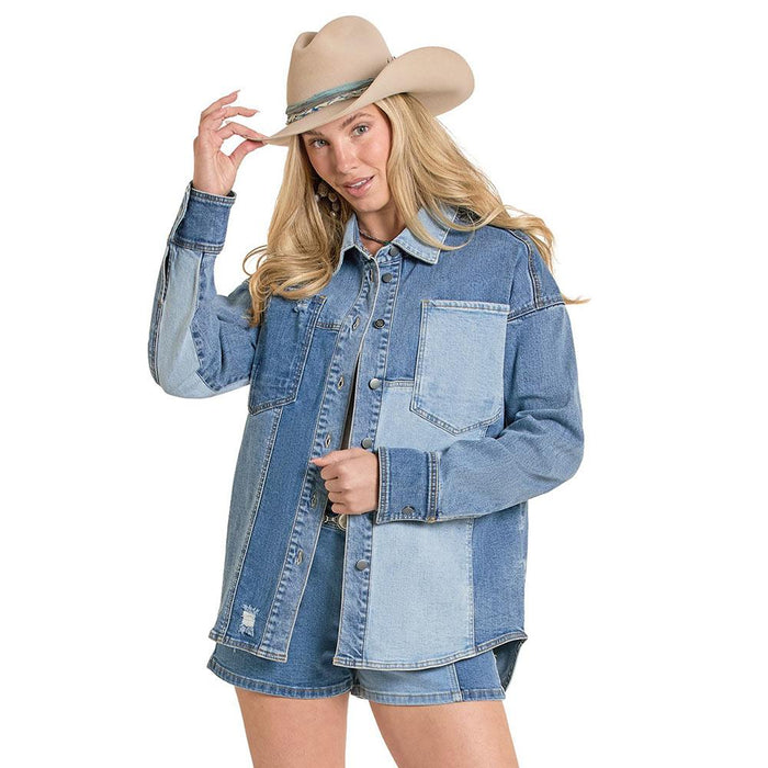 Women's Multi Tone Shacket