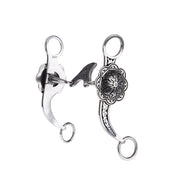 2in Floating Spoon Concho Short Shank Bit