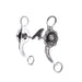 2in Floating Spoon Concho Short Shank Bit