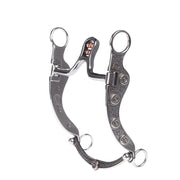 2 3/4in Ported Copper Roller Big Clevis Rings Shank Bit