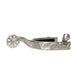 Rubber Inlayed Stainless Steel Brushed Medium Reiner Spurs