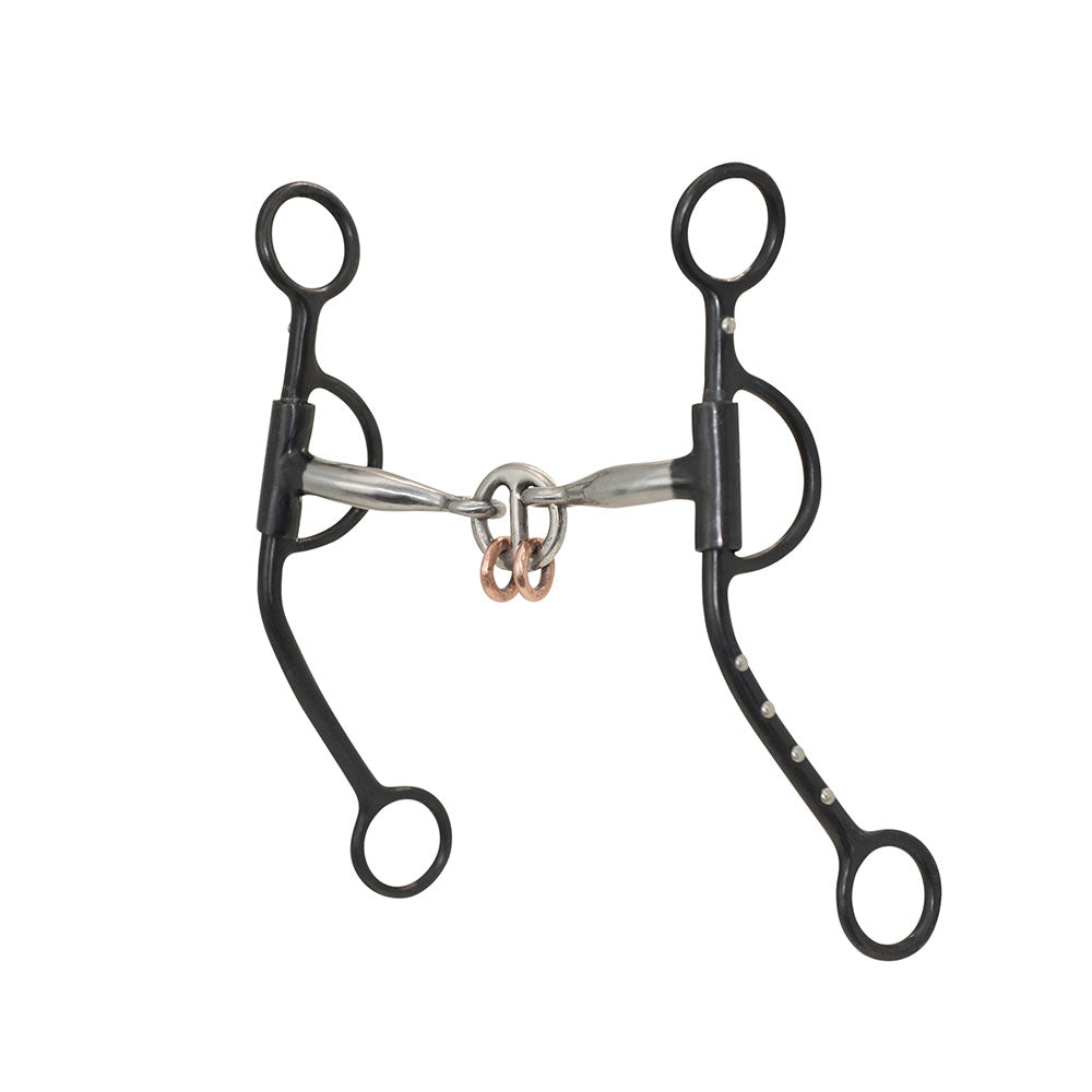 Hunting Bit Cowboy Tack Classical Dot Life Saver Long Shank Bit
