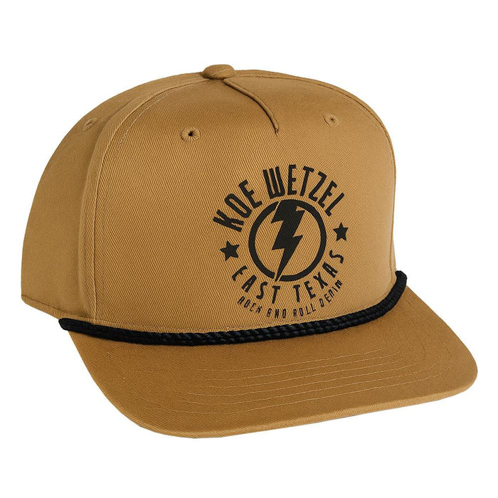 Koe Wetzel Rope Snapback Mustard Cap