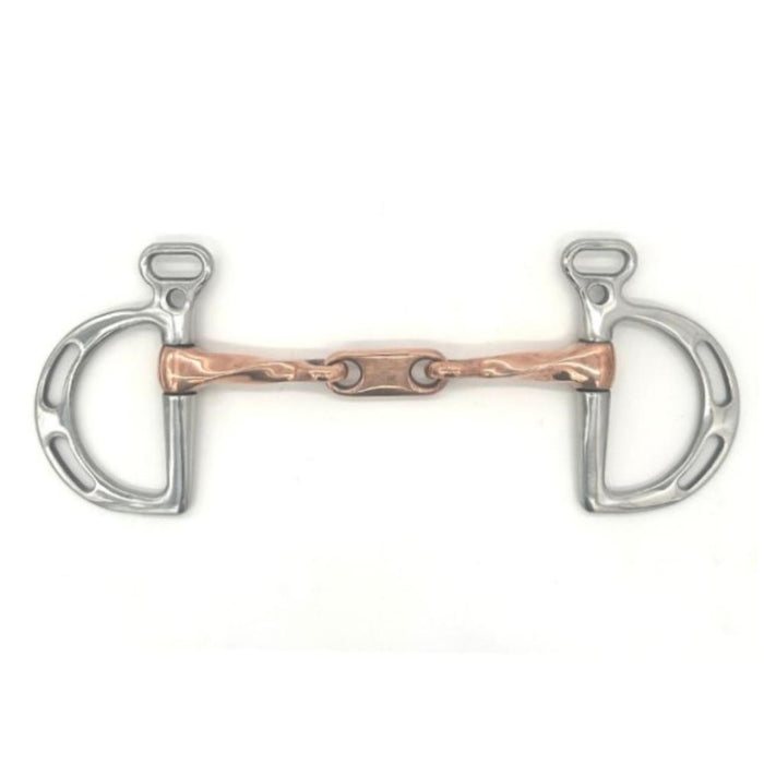 Twisted Copper Kimberwick w/Dr Bristol Link 5in
