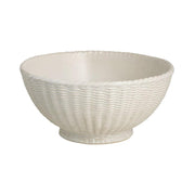 Decorative Ceramic Woven Bowl