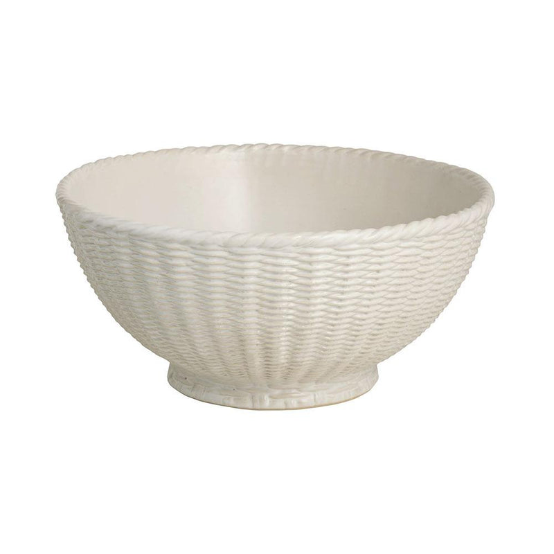 Decorative Ceramic Woven Bowl