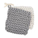 White Crochet Pot Holder