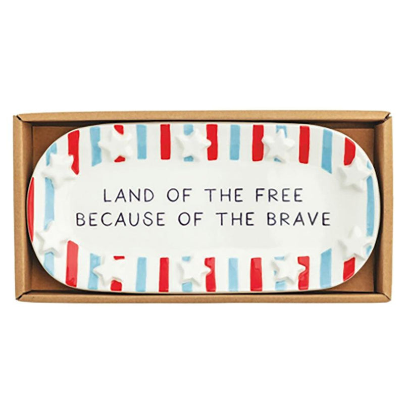 Stripe American Sentiment Tray