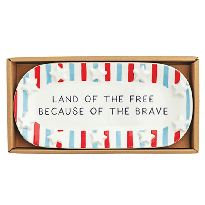 Stripe American Sentiment Tray