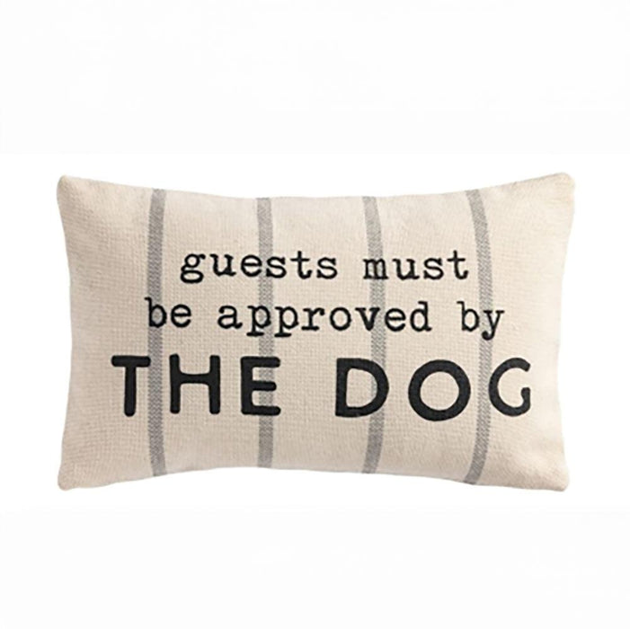 Guest Pet Striped Pillow