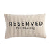 Reserved Pet Striped Pillow