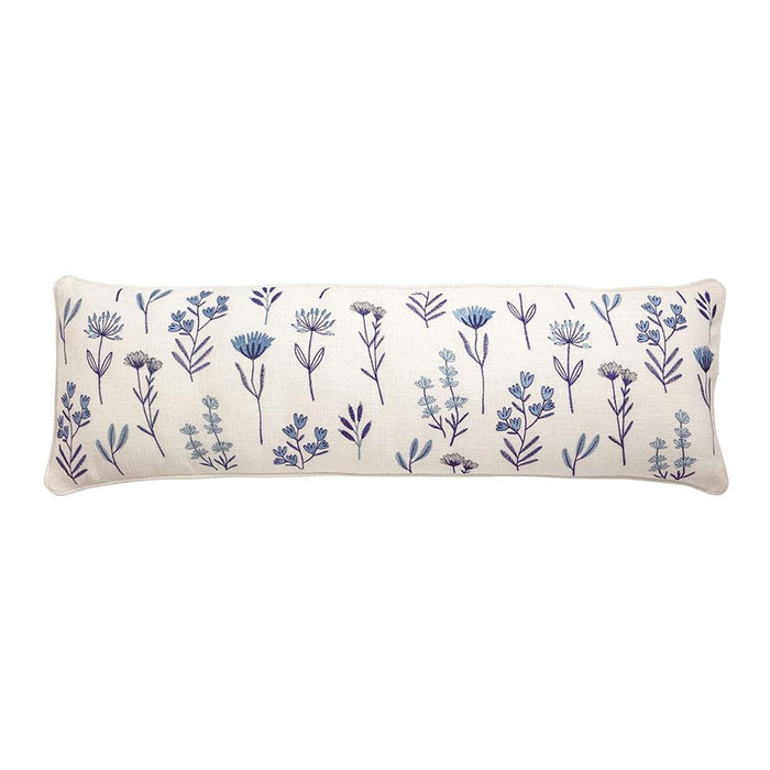 Blue Flower Long Pillow