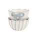 Toule White/Bow Ramekins