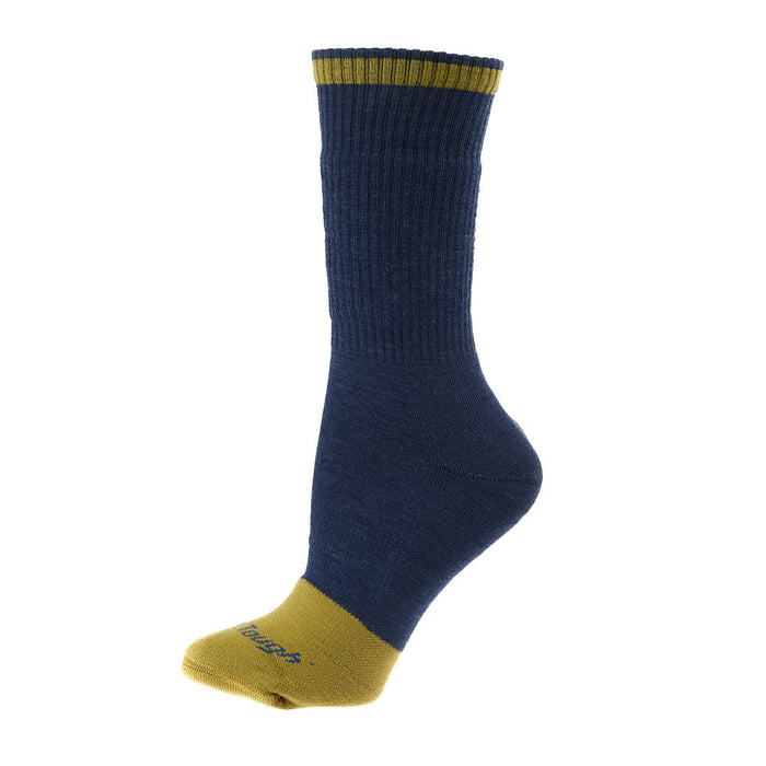 Darn Tough Women's Steely Midweight Indigo Boot Sock
