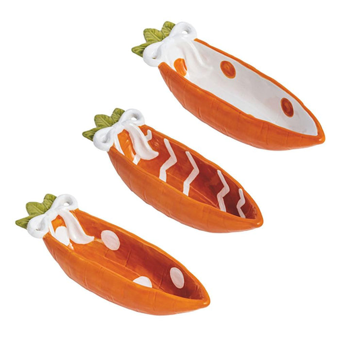 Orange Polka Dot Carrot Candy Dish