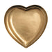 Brass Heart Tidbit Trays