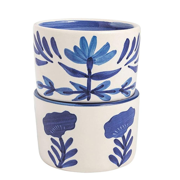 Blue Flower Tidbit Set