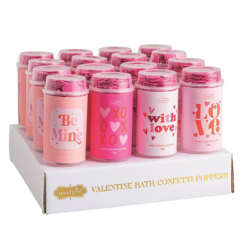 Assorted Valentines Bath Confetti