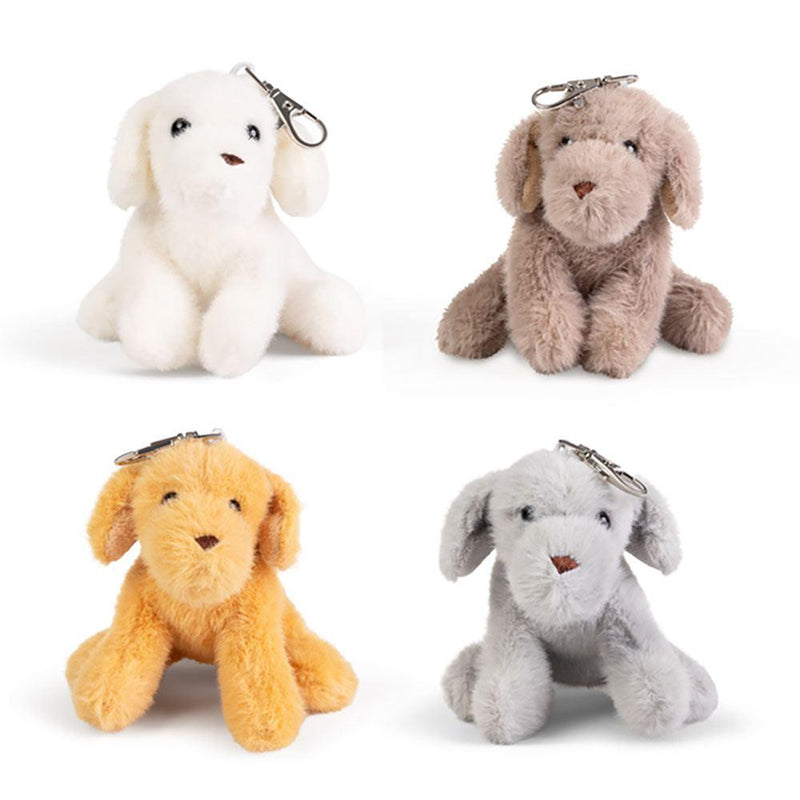 Puppy Stuffed Keyring