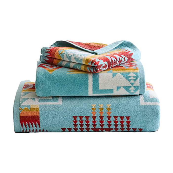 Aqua 3 Piece Towel Set