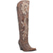 Women's Tan Jilted Knee High Boots