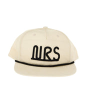 Running Logo Birch & Black Cap