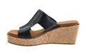 Women's Kiss N Tell Black Wedge Sandal