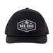 Ohio Black Rubber Patch Cap