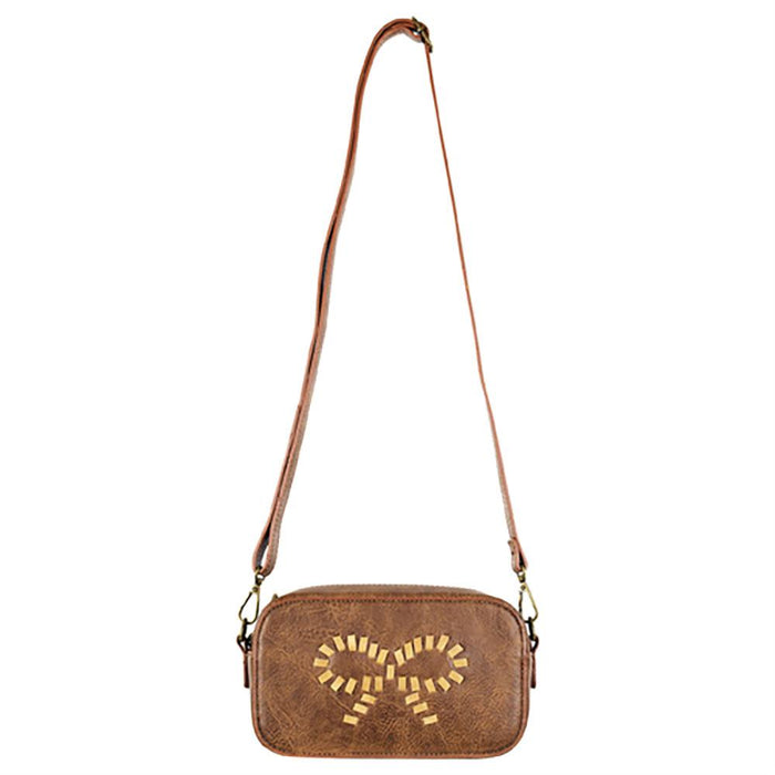 Leather Bow Camera Bag