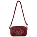 Leather Hearts Red Camera Bag