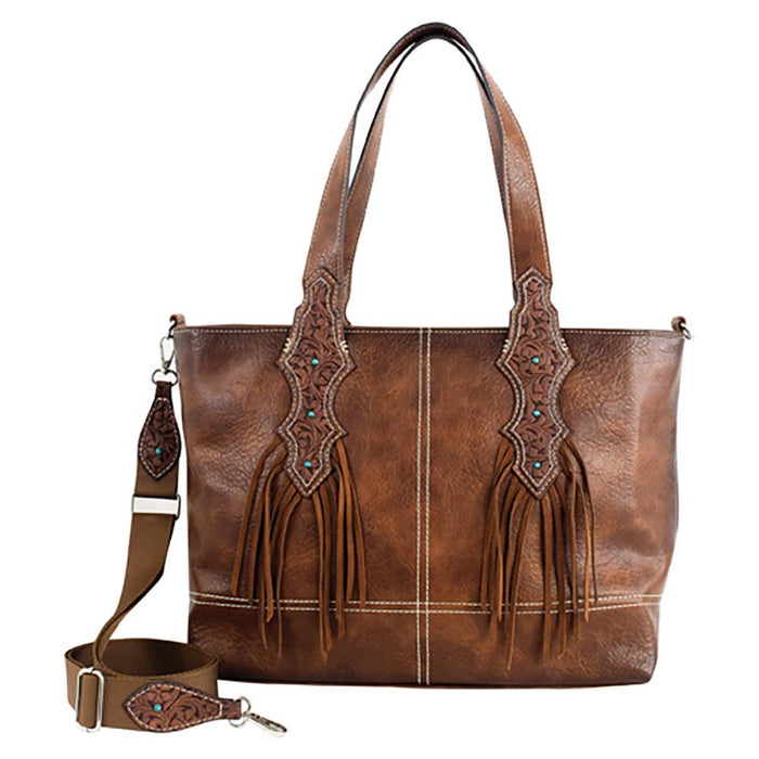 Leather Laptop Tote