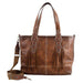 Leather Laptop Tote
