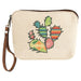 Catchfly Cactus Canvas Cosmetic Pouch