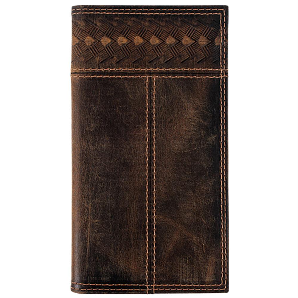 Justin Oiled Leather Rodeo Wallet — NRS