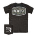 Boy's Black Roost Camo Logo Tee Shirt