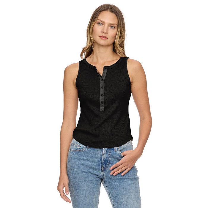 Women's Denning Black Tank Top