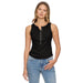 Women's Denning Black Tank Top